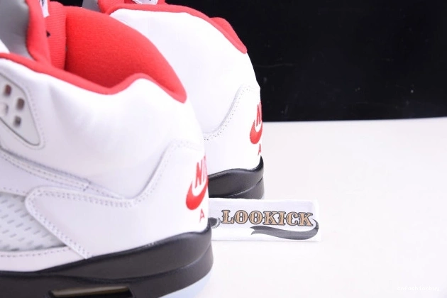 DA1911-102 Retro (2020) 5 Fire Silver Red Air Jordan Tongue 1009